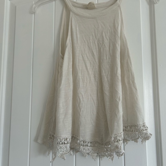 Me to We Tops - Me to We Cream Tank Top